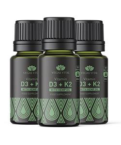 Vitamin D3 + K2