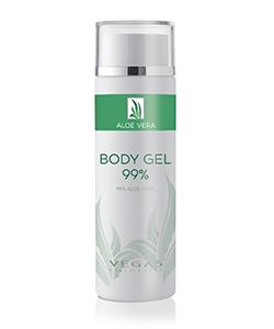 Gel Corporel Avec 99% d'Aloe Vera