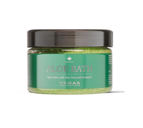 Badesalz mit Aloe Vera und Meeresalgen